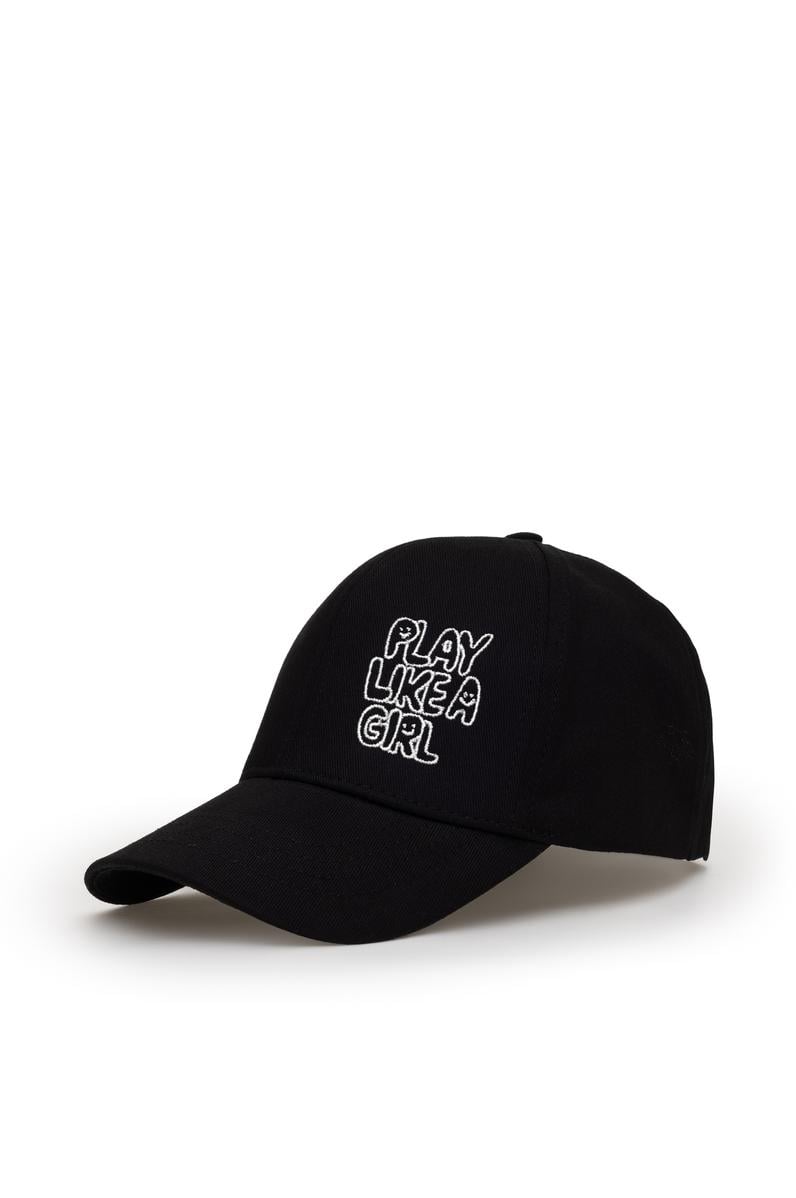 Kız Çocuk Siyah Şapka