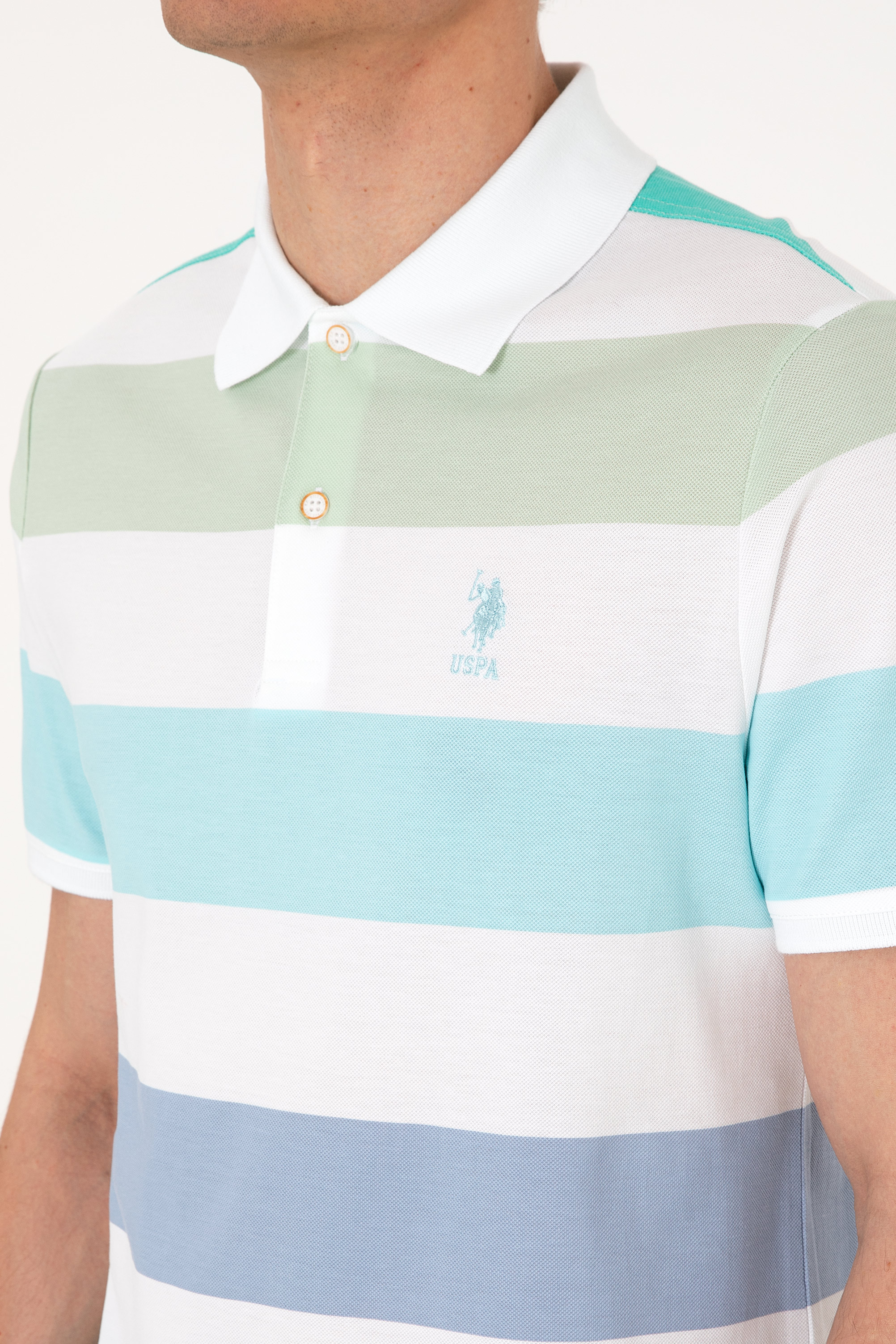 تی شرت رگولار یقه پولو مردانه یو اس پولو | U.S. Polo Assn. - تصویر 7