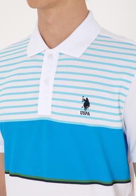 Erkek Regular Fit Polo Yaka Turkuaz Tişört - 50306861018