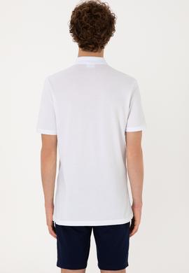 Erkek Regular Fit Polo Yaka Turkuaz Tişört - 50306861018