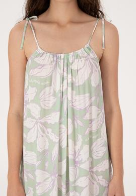 Kadın Su Yeşili Dokuma Elbise - 50300899011