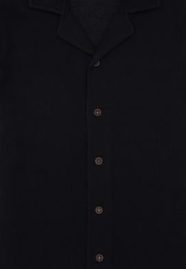 Erkek Çocuk Siyah Örme Gömlek - 50307299022