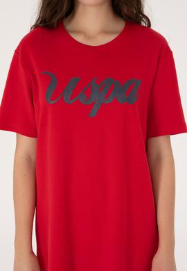 Kadın Kırmızı Örme Elbise - 50307835012