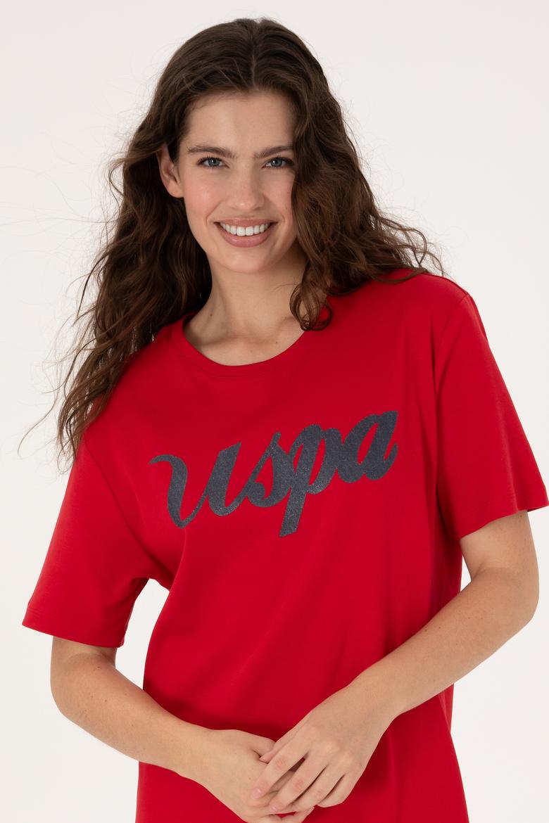 Kadın Kırmızı Örme Elbise - 50307835012