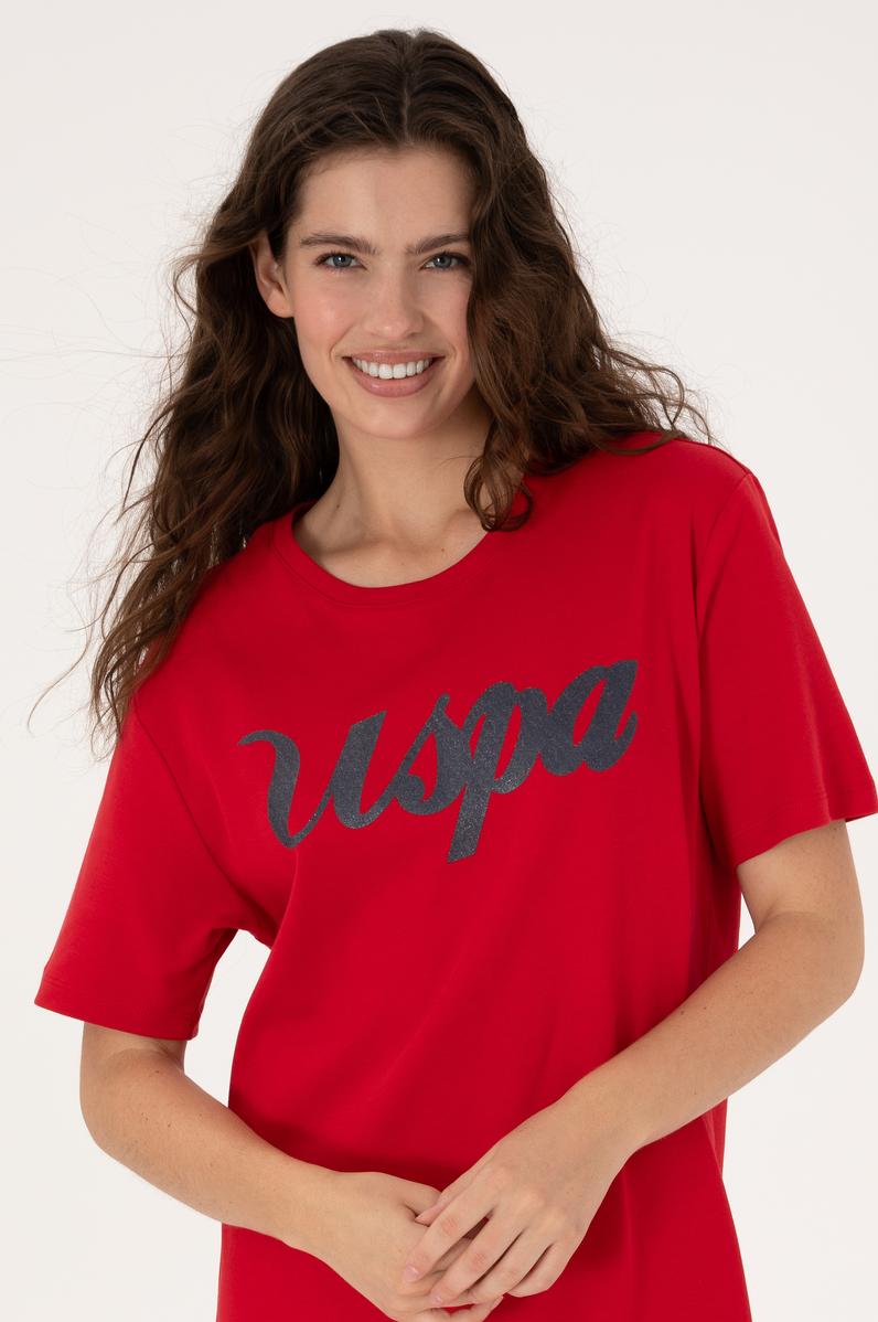 Kadın Kırmızı Örme Elbise