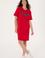Kadın Kırmızı Örme Elbise