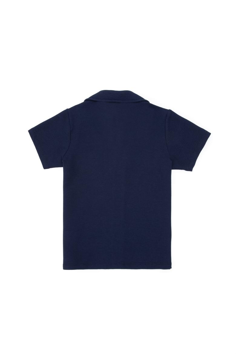 Erkek Çocuk Lacivert Örme Gömlek - 50307299003