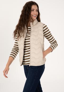 Kadın Krem Yelek - 50289603061