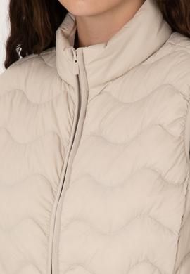 Kadın Krem Yelek - 50289603061