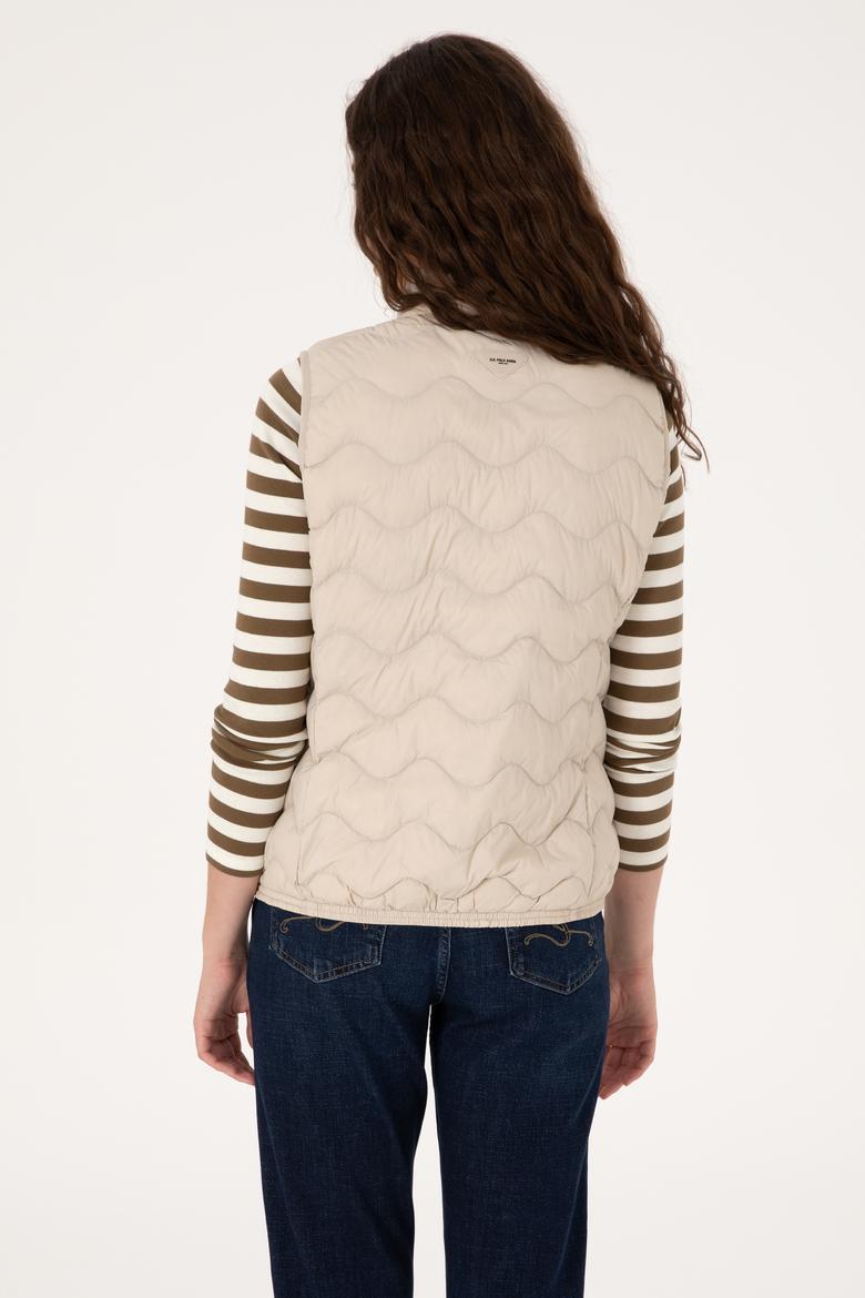 Kadın Krem Yelek - 50289603061