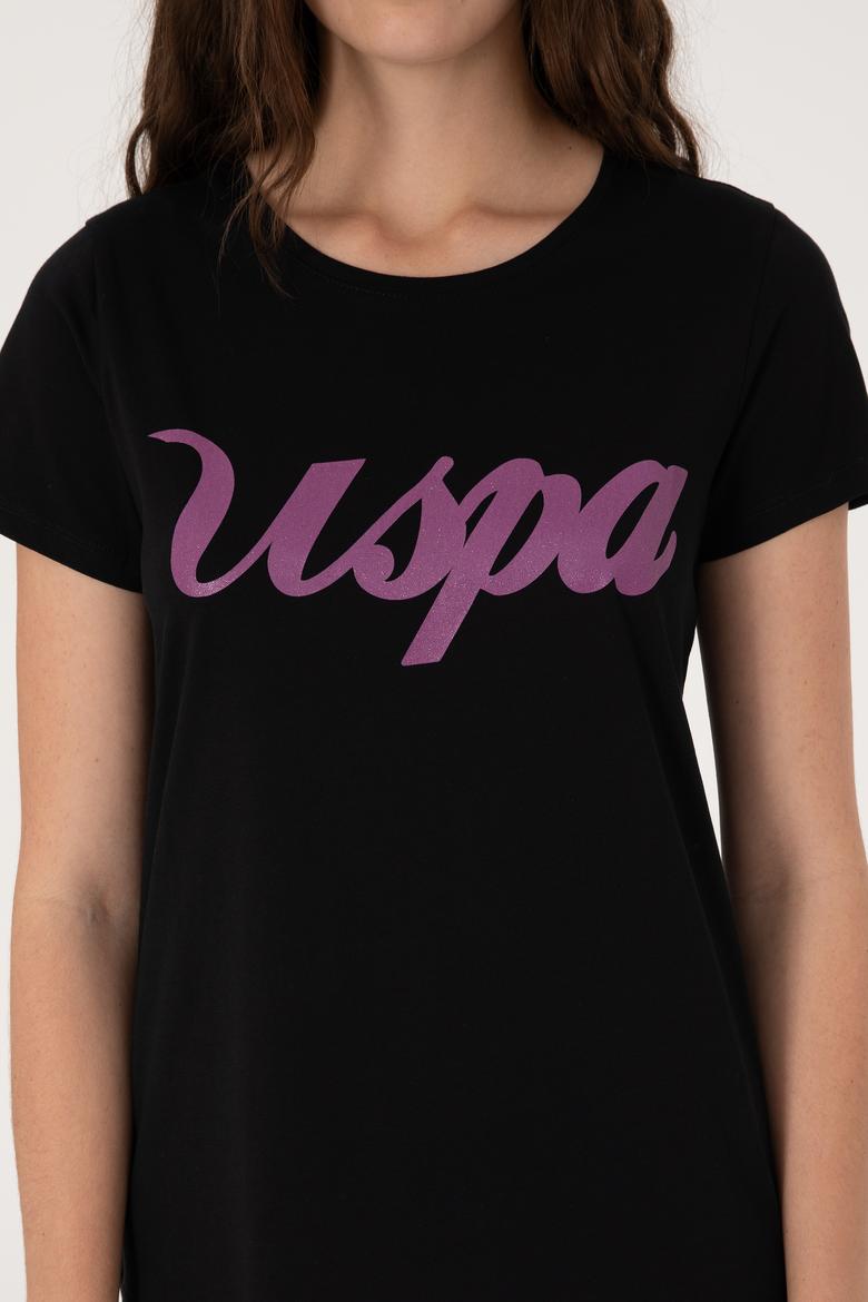 Kadın Siyah Tişört - 50307933015