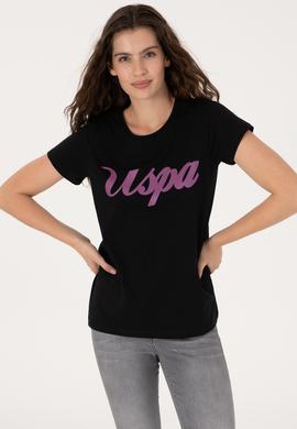 Kadın Siyah Tişört - 50307933015