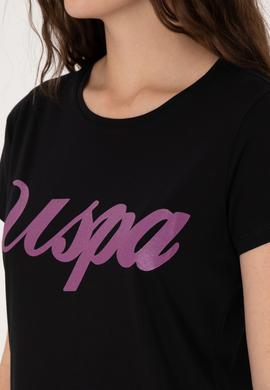 Kadın Siyah Tişört - 50307933015