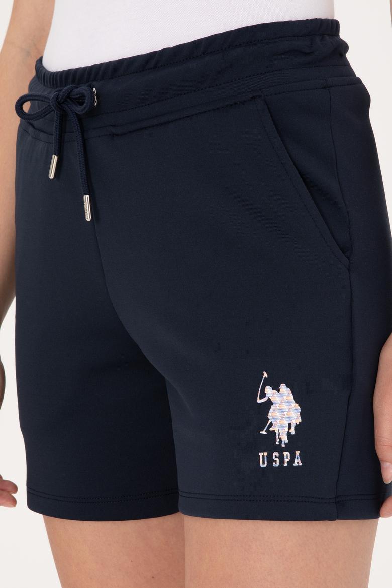 Kadın Lacivert Örme Şort - 50300858020