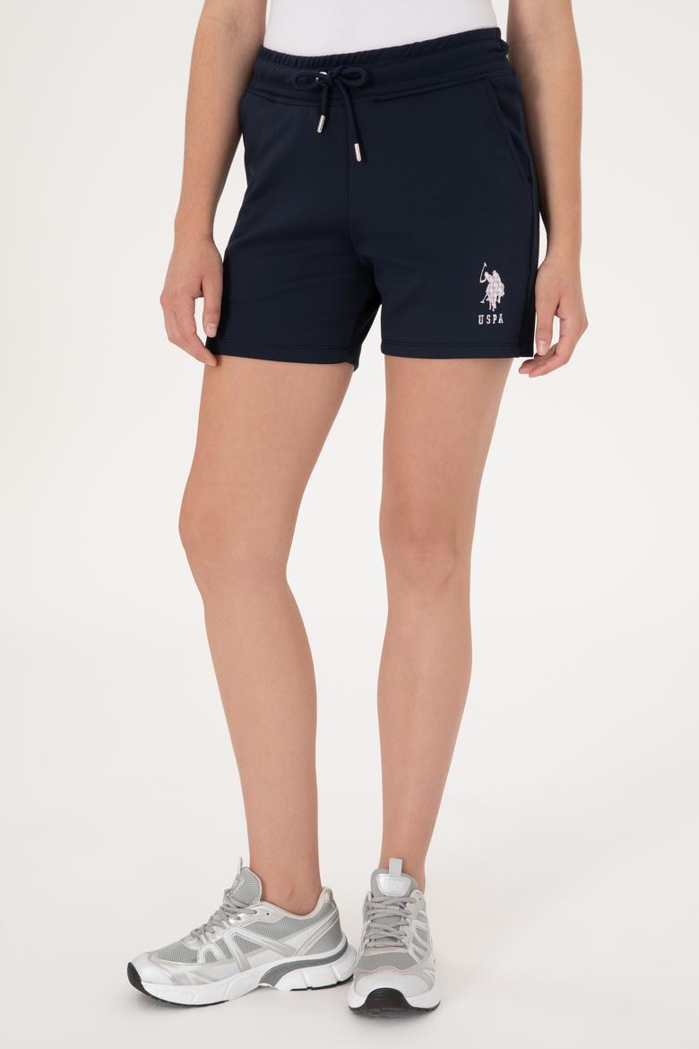 Kadın Lacivert Örme Şort - 50300858020