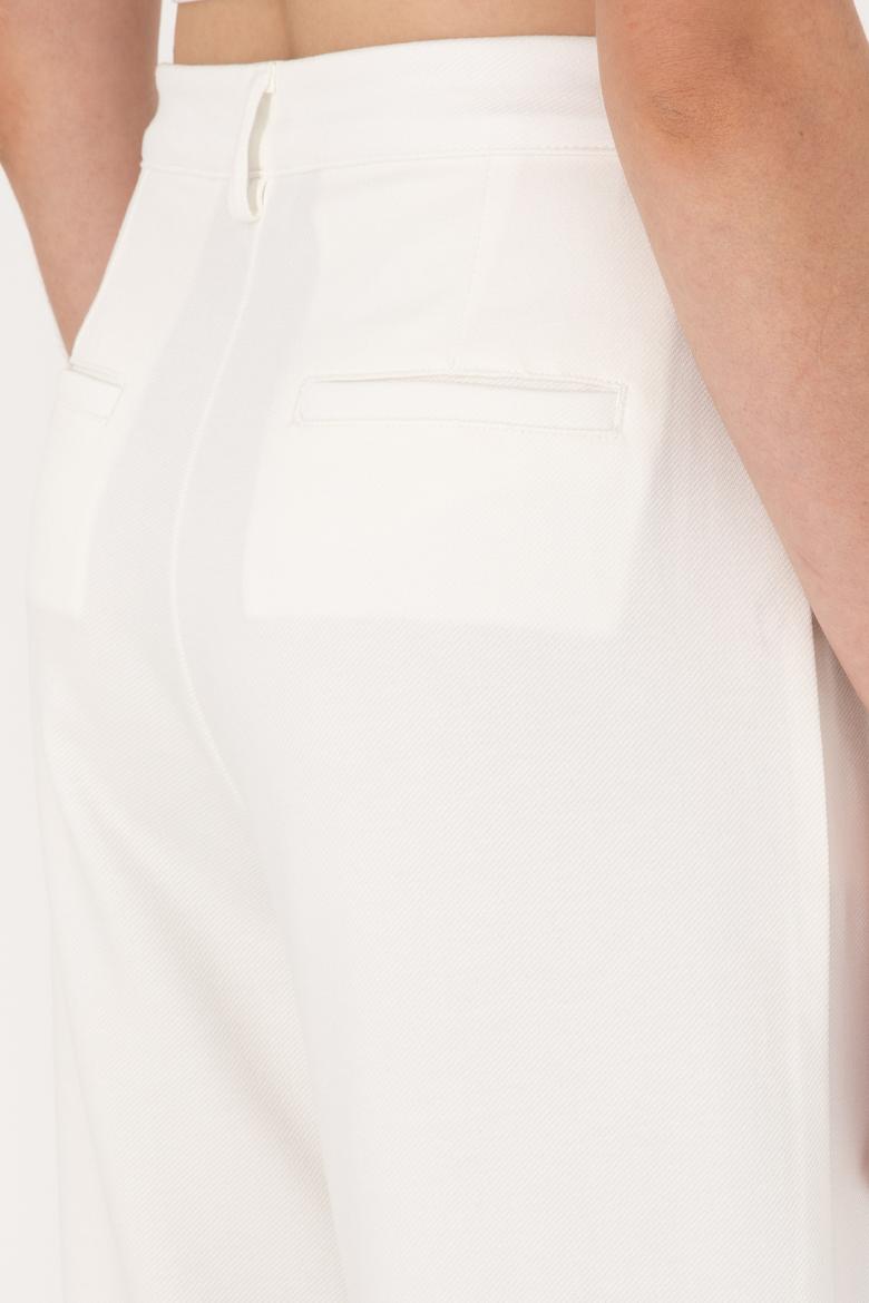 Kadın Krem Örme Pantolon - 50300650014