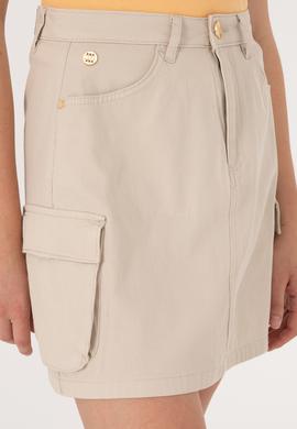 Kadın Taş Mini Boy Dokuma Etek - 50300686029