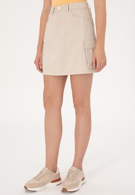 Kadın Taş Mini Boy Dokuma Etek - 50300686029