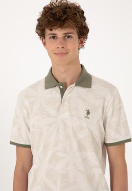 Erkek Regular Fit Polo Yaka Taş Tişört - 50306854008