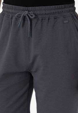 Erkek Antrasit Örme Şort - 50307289038