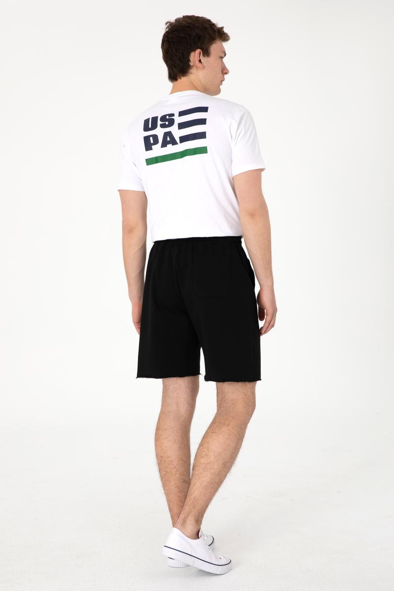 Erkek Siyah Örme Şort - 50307289028