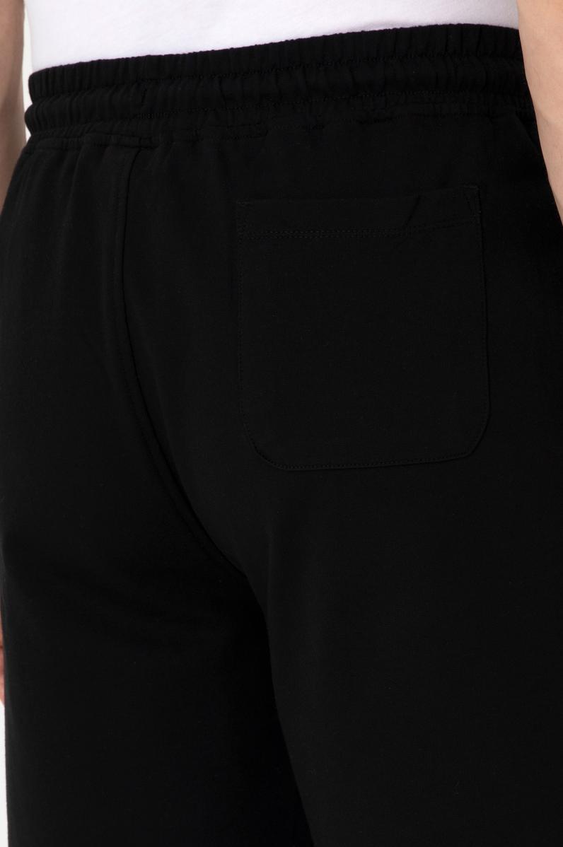 Erkek Siyah Örme Şort