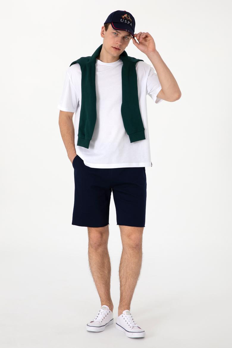 Erkek Lacivert Örme Şort