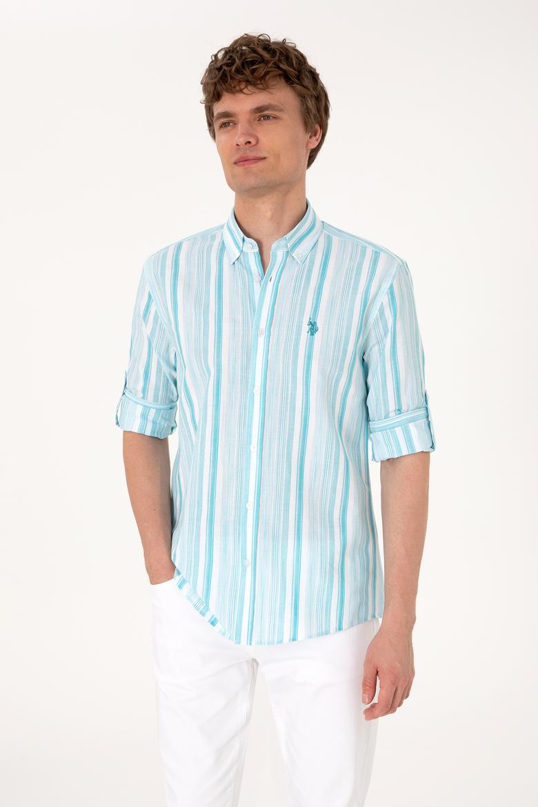 Erkek Aqua Uzun Kollu Gömlek - 50306331005