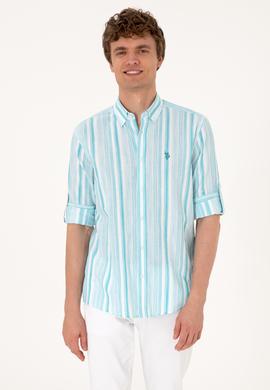 Erkek Aqua Uzun Kollu Gömlek - 50306331005