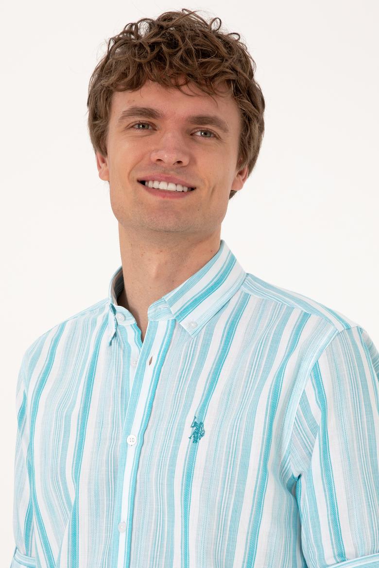 Erkek Aqua Uzun Kollu Gömlek - 50306331005