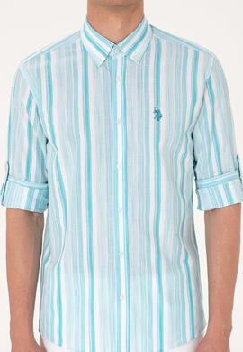 Erkek Aqua Uzun Kollu Gömlek - 50306331005