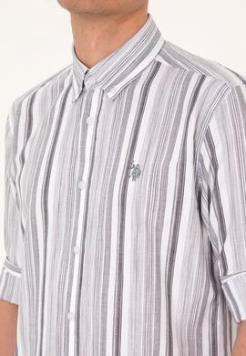 Erkek Antrasit Uzun Kollu Gömlek - 50306331014