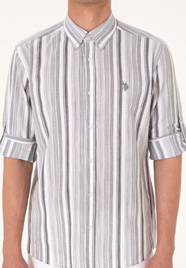 Erkek Antrasit Uzun Kollu Gömlek - 50306331014