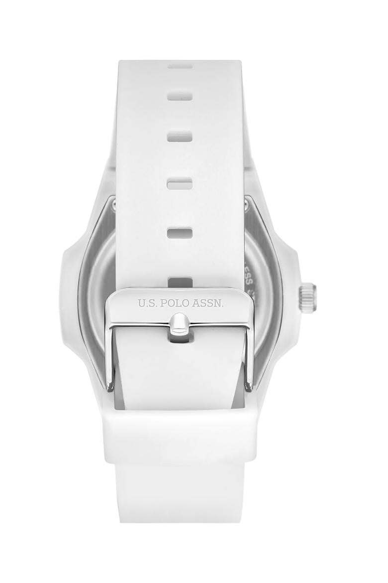 Erkek Beyaz Silikon Kordon Kol Saati USPA1050-01 - 50294407001