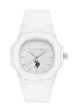 Erkek Beyaz Silikon Kordon Kol Saati USPA1050-01 - 50294407001