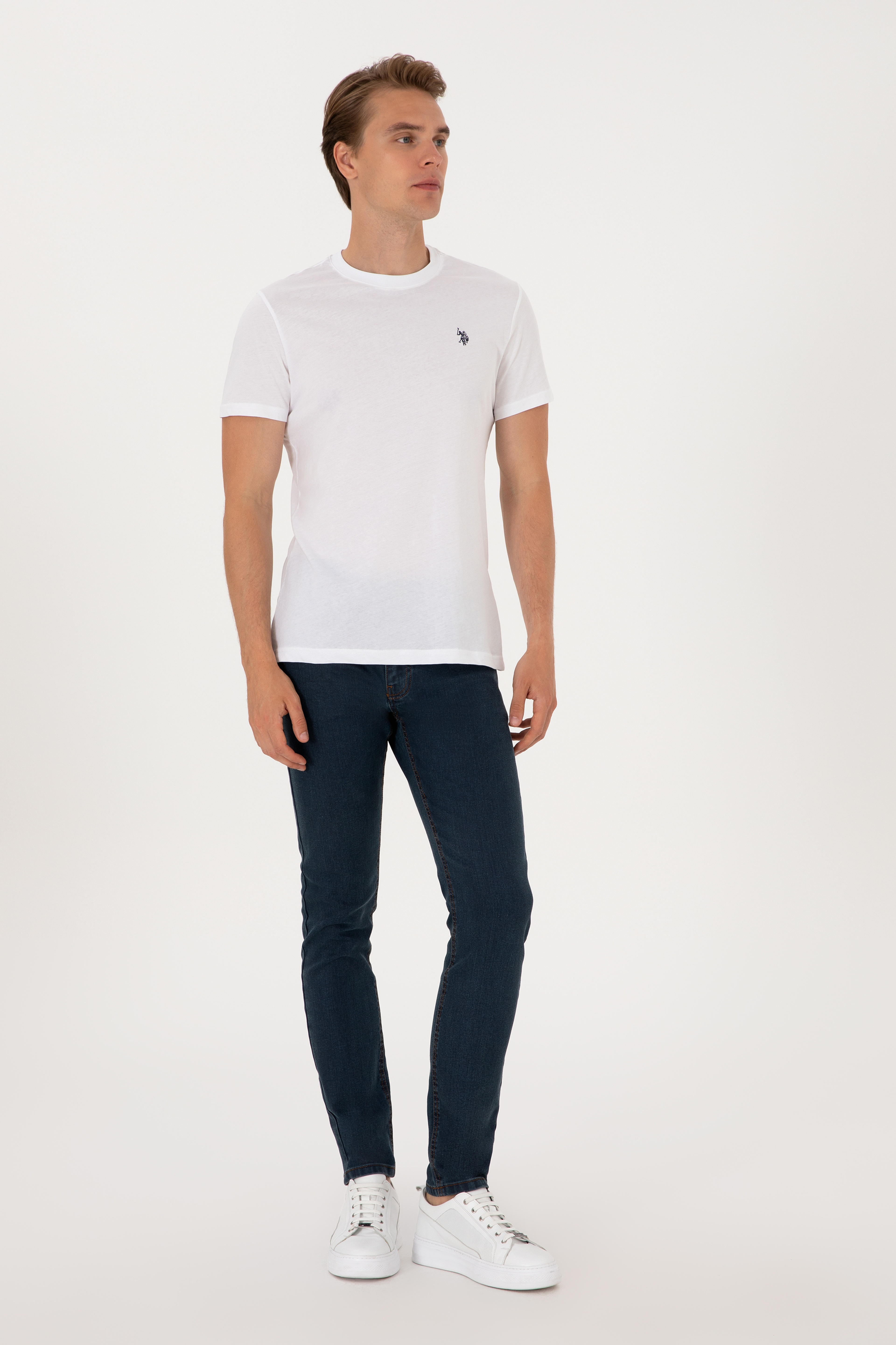 Erkek Eflatun Jean Pantolon - Image 3