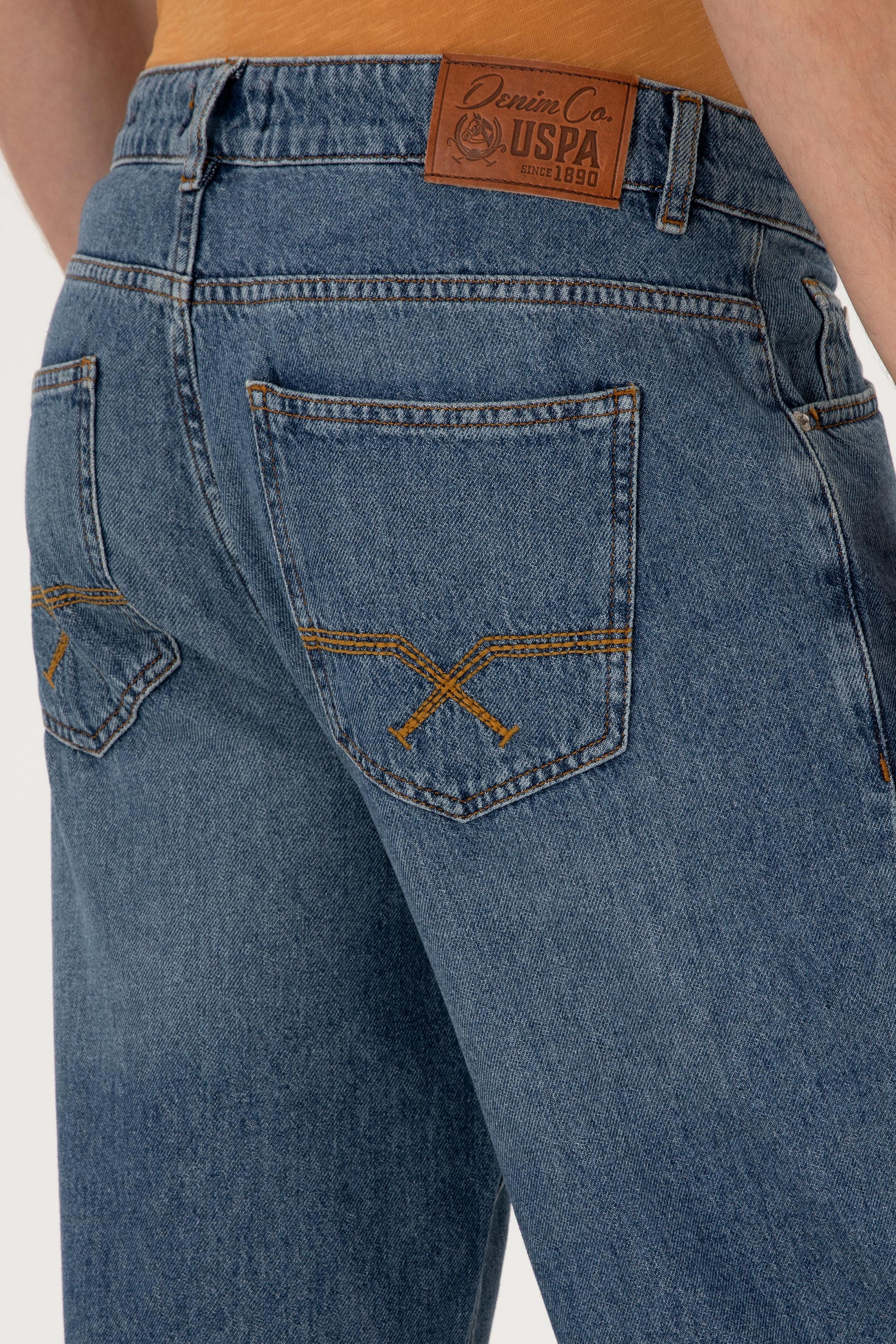 Erkek Mavi Jean Pantolon