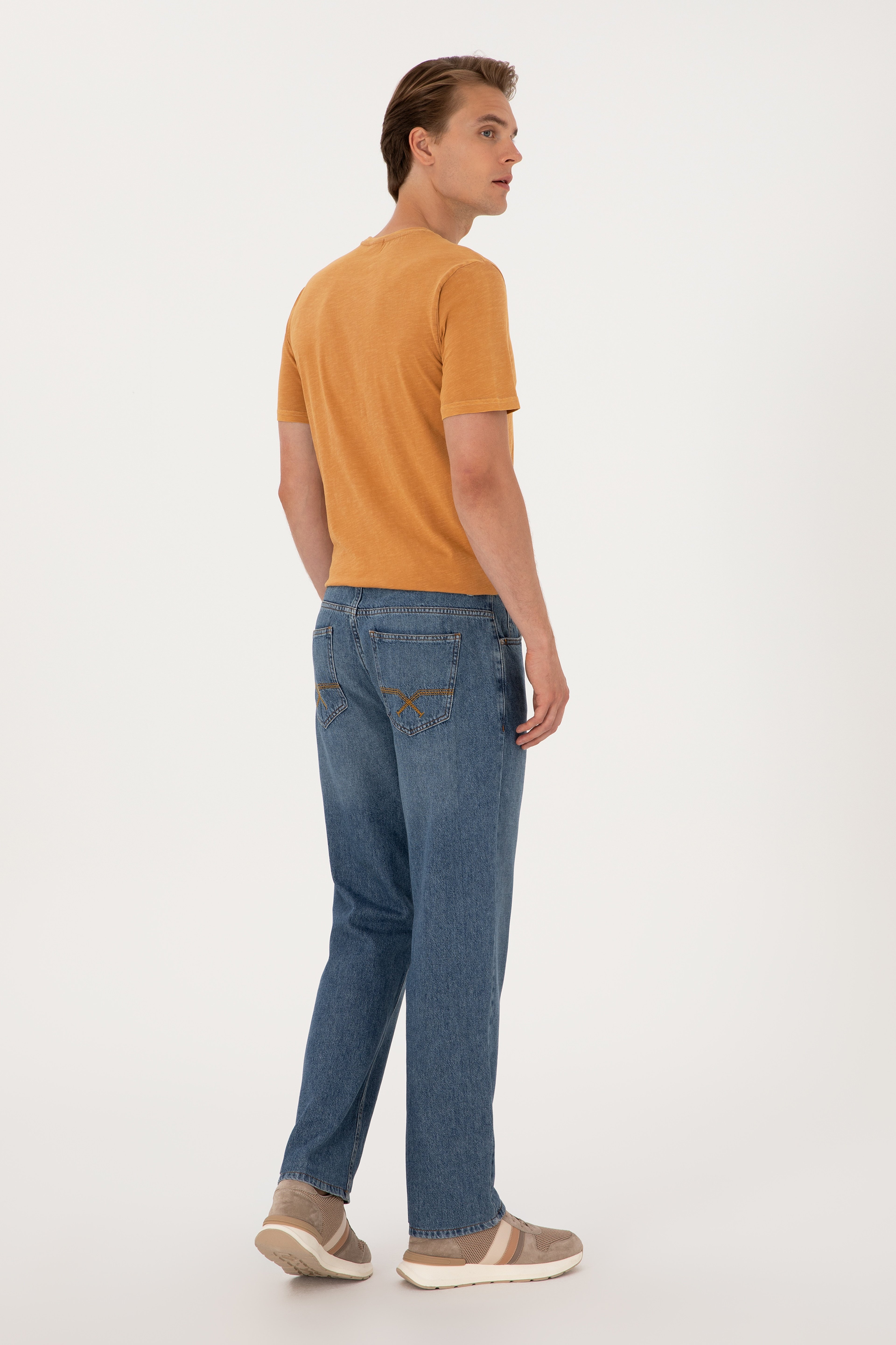 Erkek Mavi Jean Pantolon