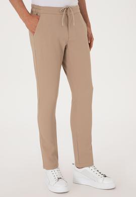 Erkek Bej Kanvas Pantolon - 50300436038
