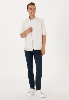 Erkek Taş Uzun Kollu Gömlek - 50300543006