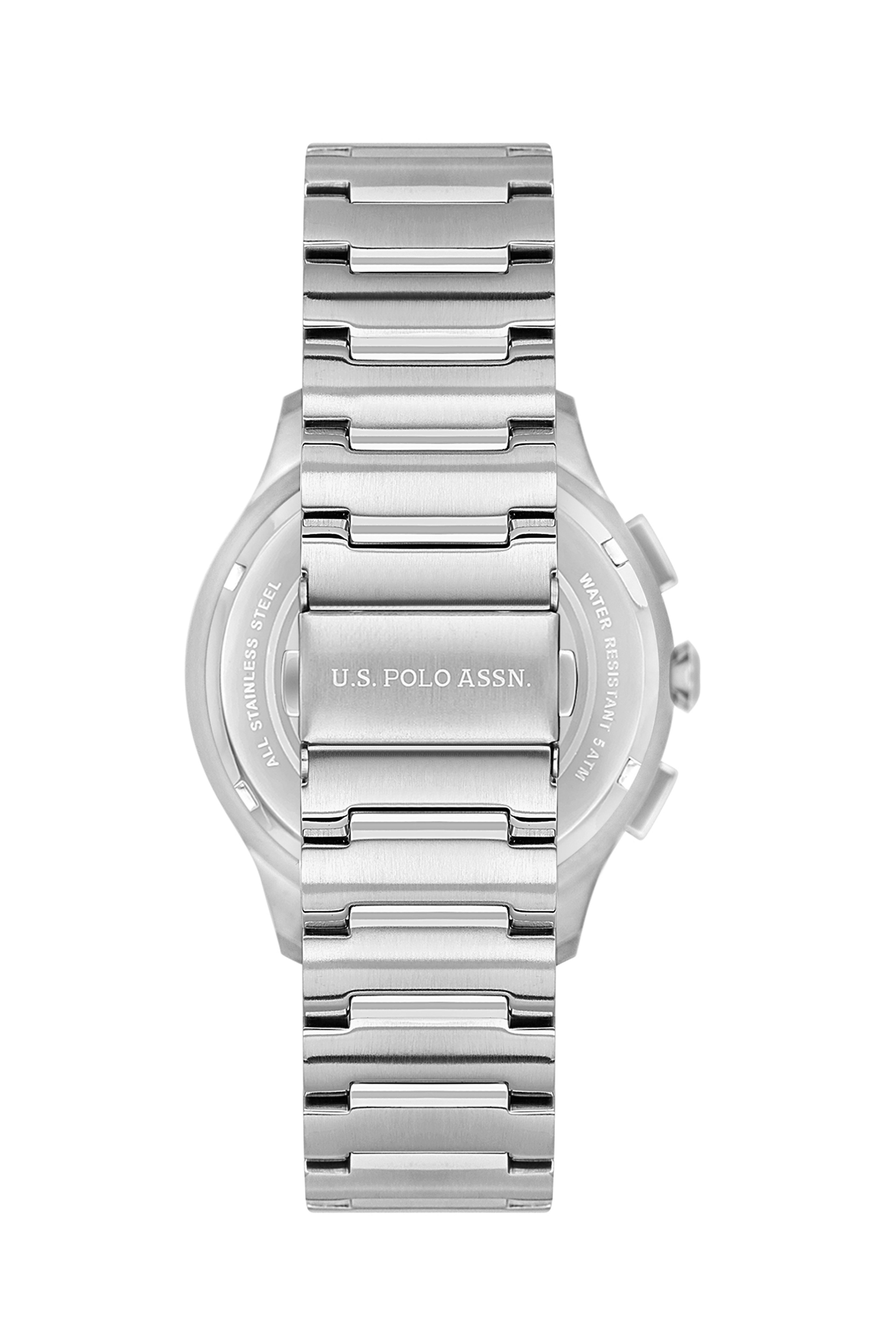 Erkek Gri Çelik Kordon Kol Saati USPA1080-05 - Image 2