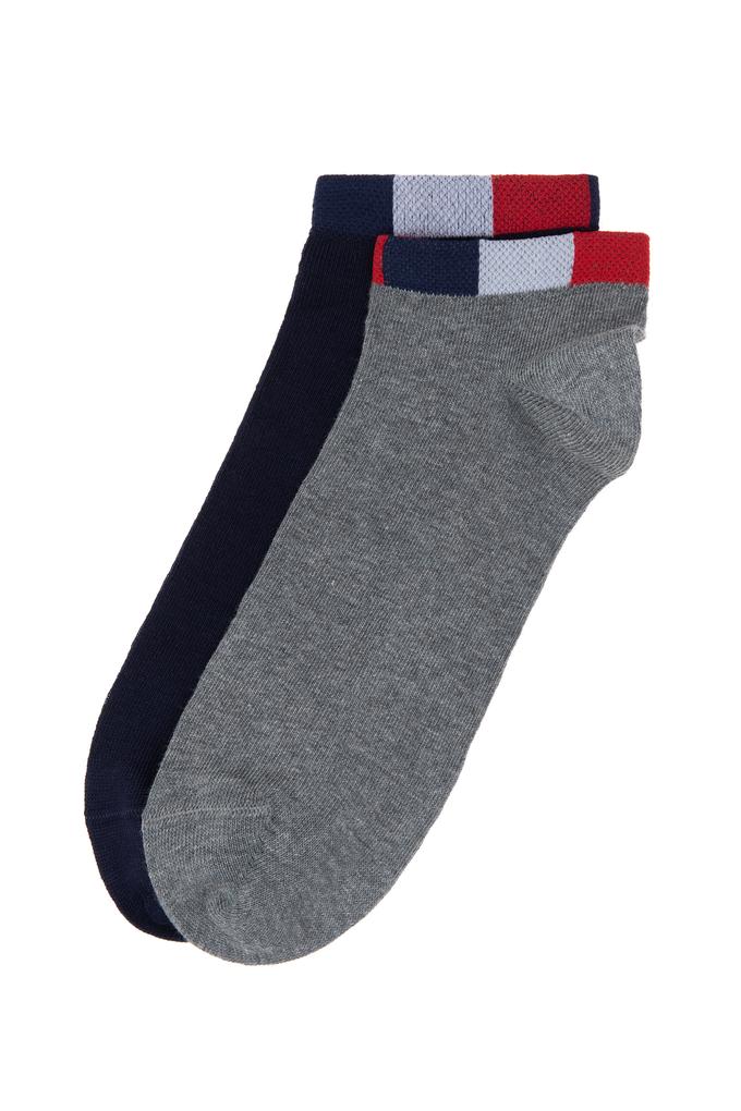 Erkek 2'li Patik Çorap