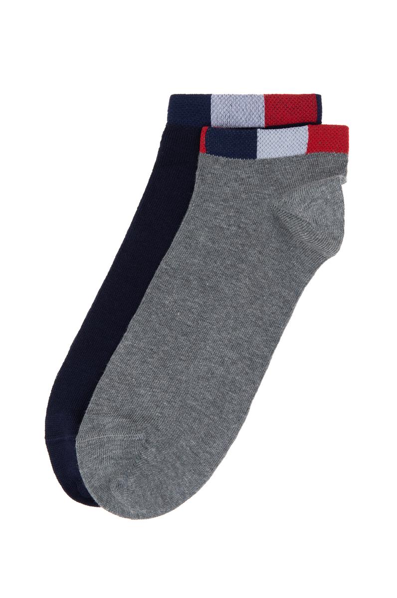 Erkek 2'li Patik Çorap