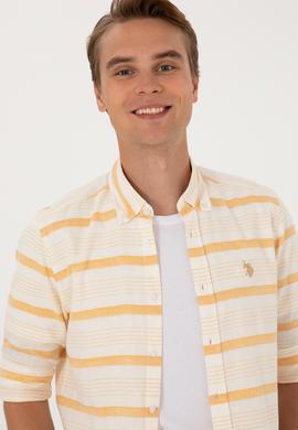 Erkek Hardal Uzun Kollu Gömlek - 50300198024