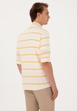 Erkek Hardal Uzun Kollu Gömlek - 50300198024