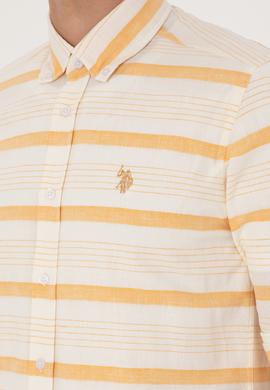 Erkek Hardal Uzun Kollu Gömlek - 50300198024