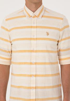 Erkek Hardal Uzun Kollu Gömlek - 50300198024