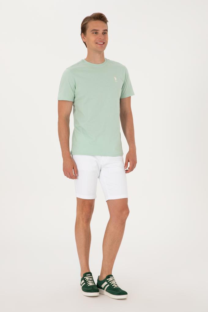 Erkek Beyaz Jean Şort