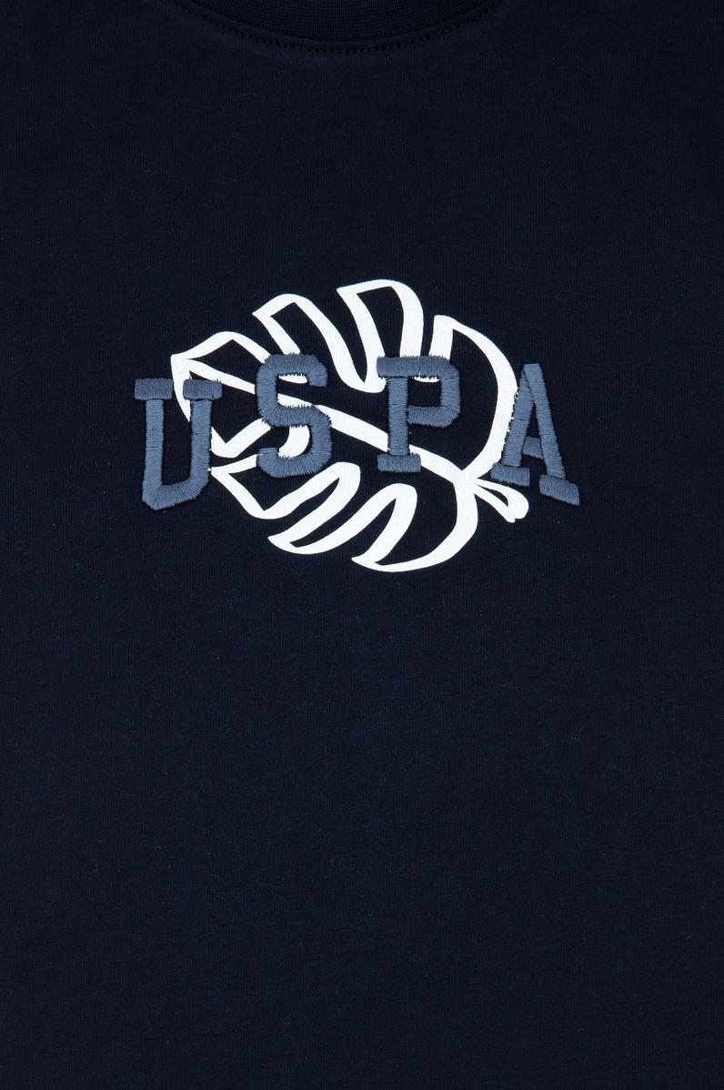 Erkek Çocuk Lacivert Bisiklet Yaka Tişört