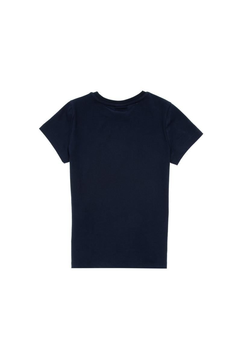 Erkek Çocuk Lacivert Bisiklet Yaka Tişört - 50307151012